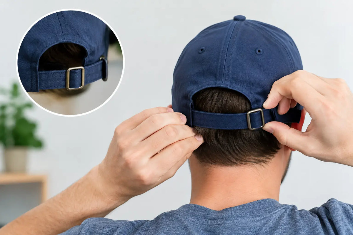 How to Adjust a Baseball Cap for a Better Fit