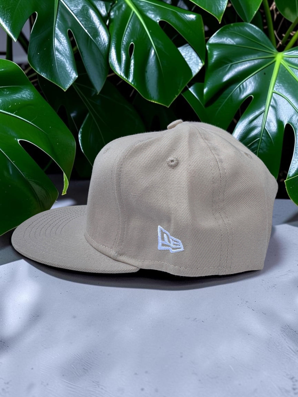 Beige La Palm Trees SnapBack