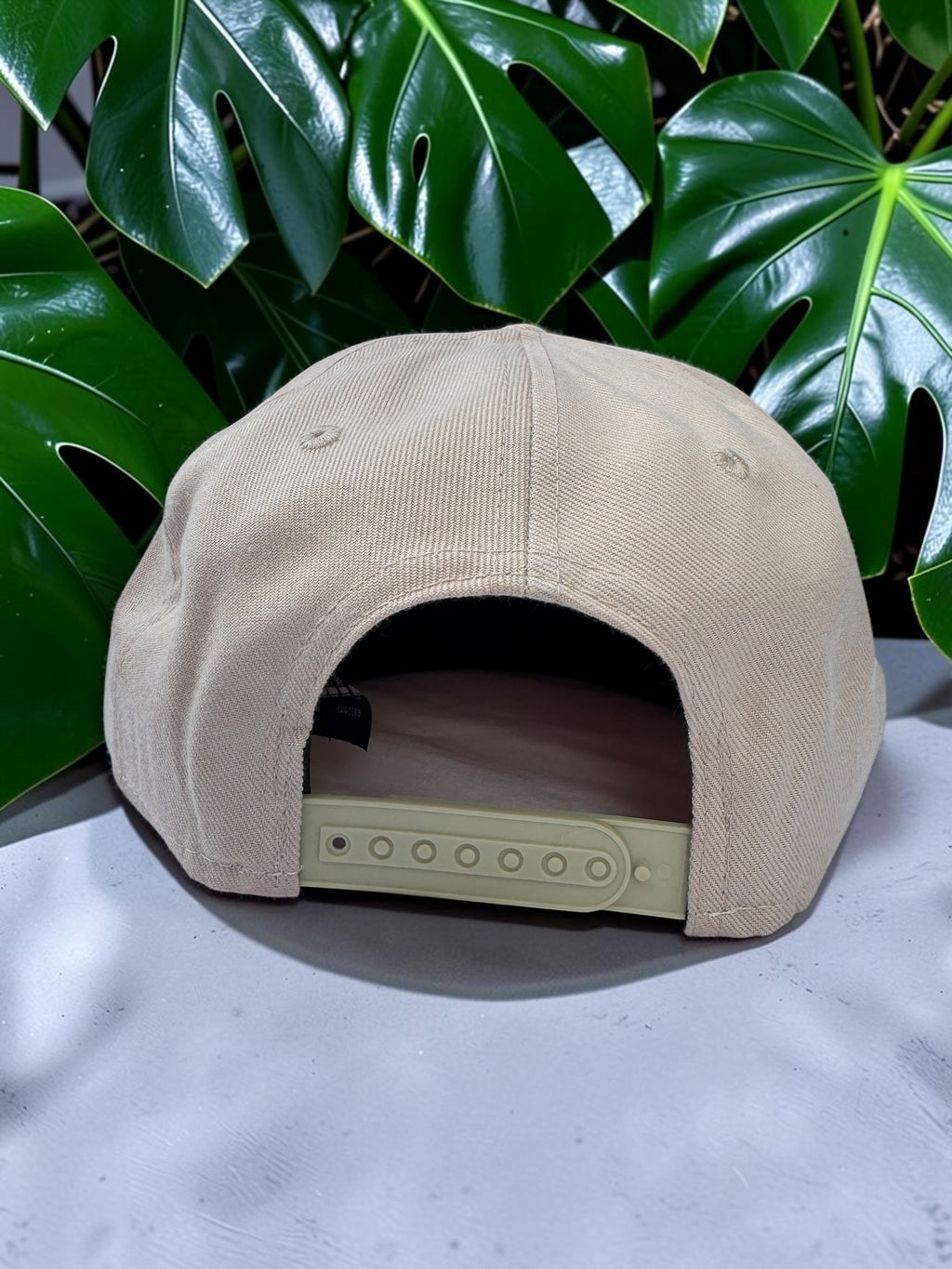 Beige La Palm Trees SnapBack