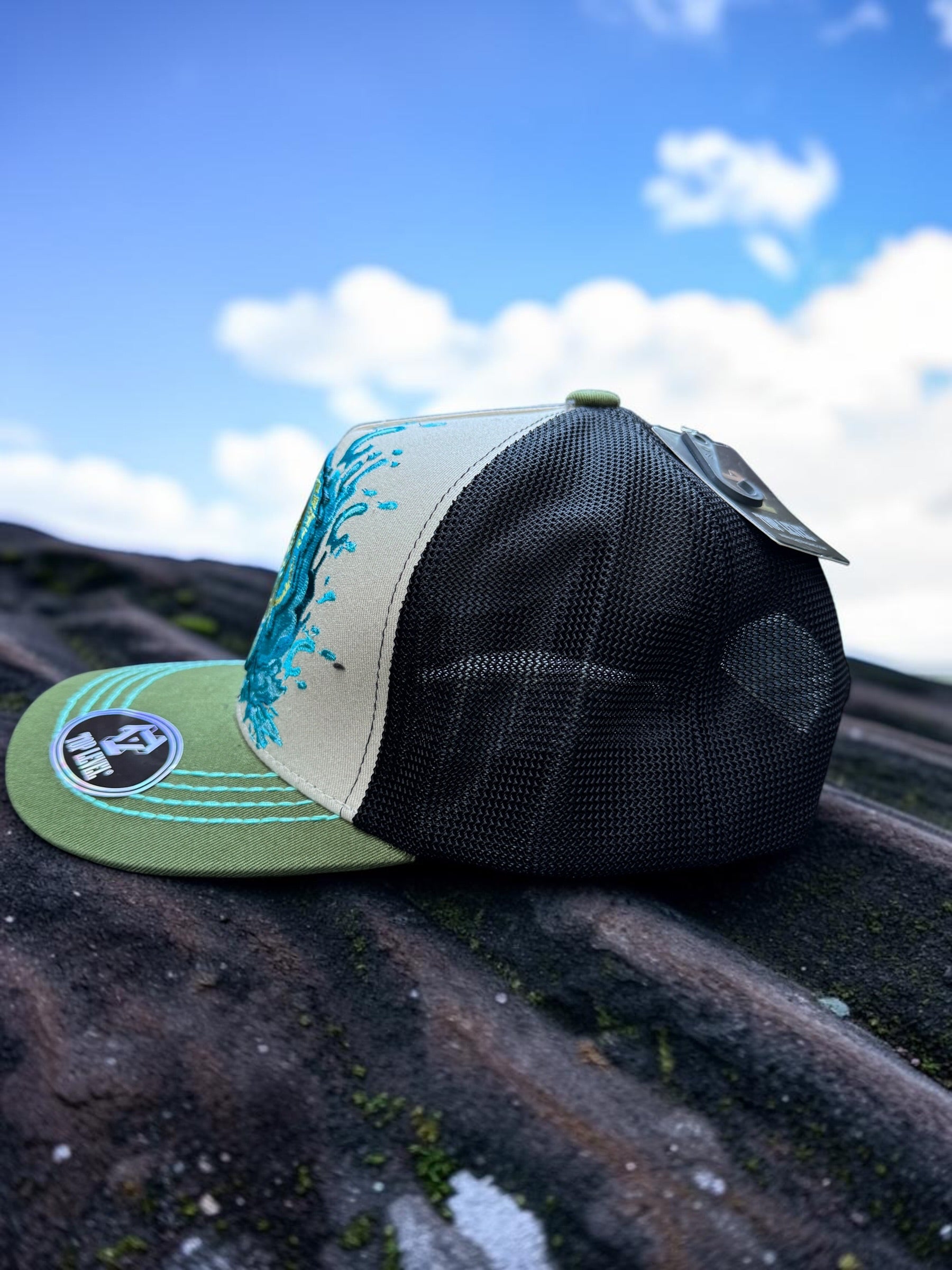 Exclusive Embroidery Outdoor Fishing Cap