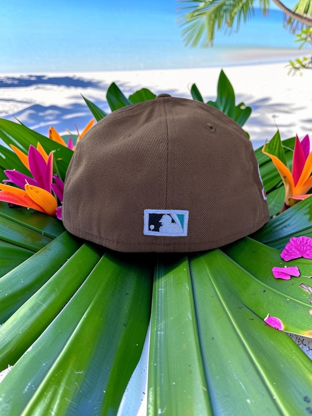 Plain brown LA Baseball Snpaback