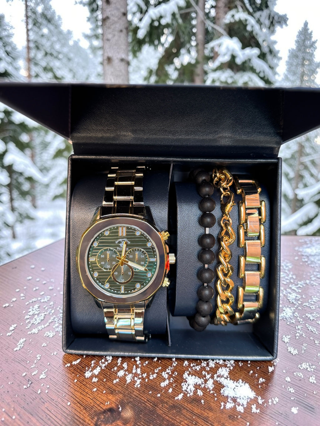 Classy Beverly Hills polo Club Watch Bracelet Bundle