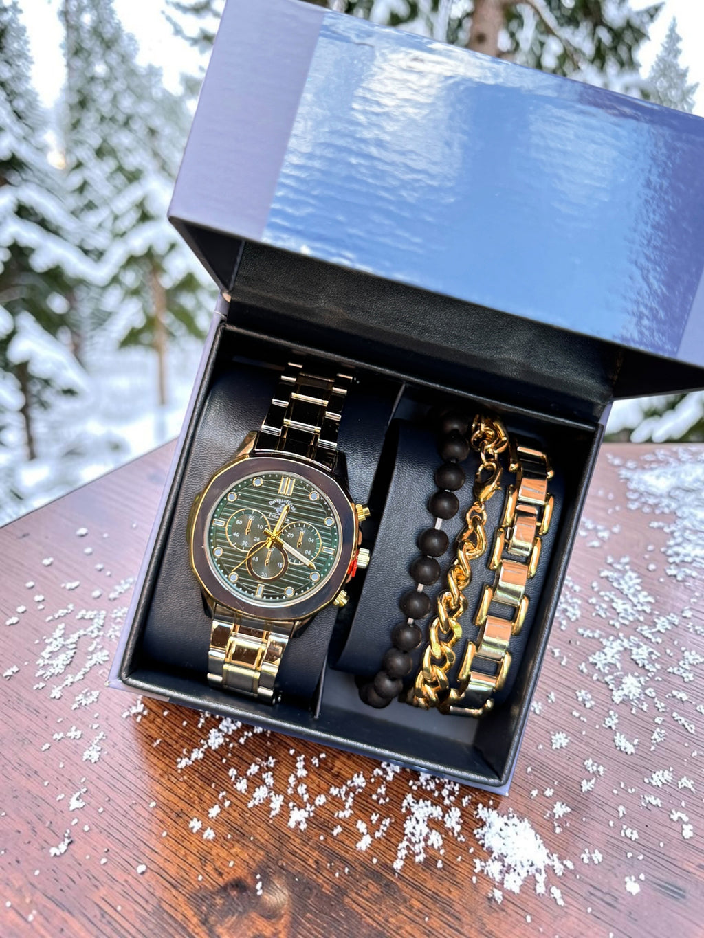 Classy Beverly Hills polo Club Watch Bracelet Bundle