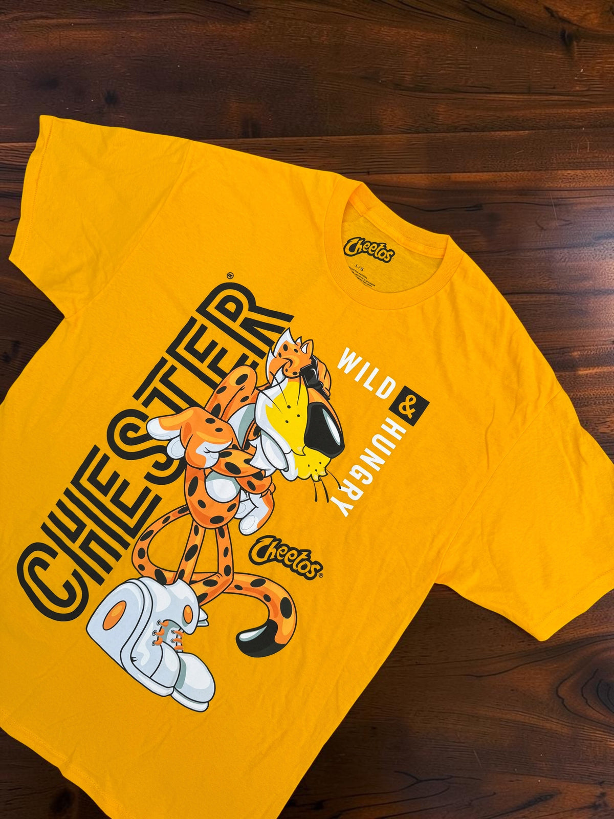 New Exclusive Cheetos Wild & Hungry Graphic T-shirt