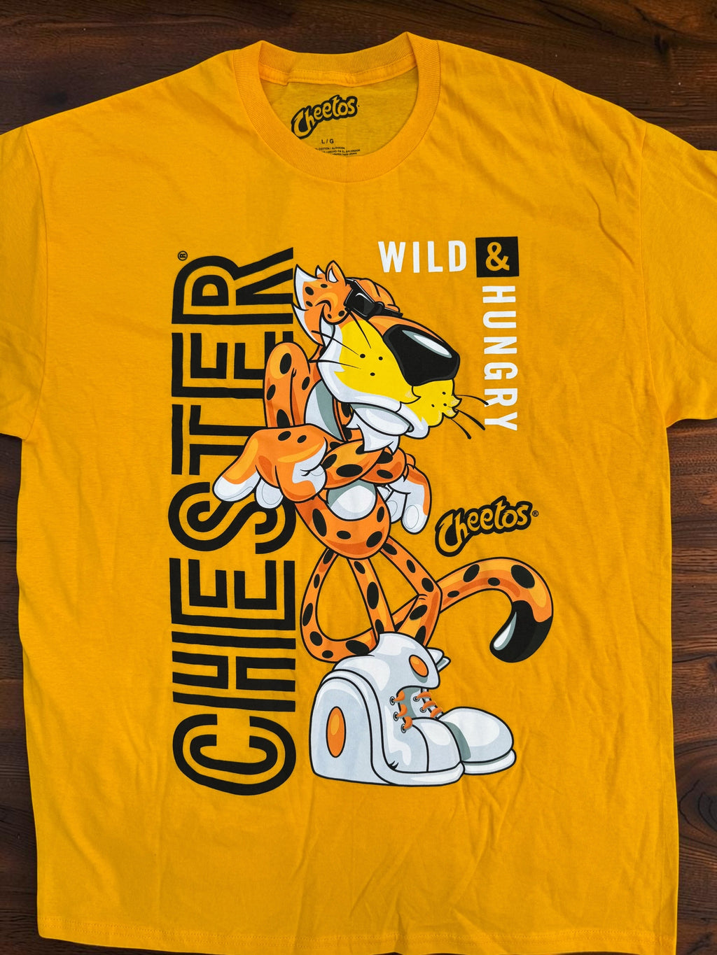 New Exclusive Cheetos Wild & Hungry Graphic T-shirt