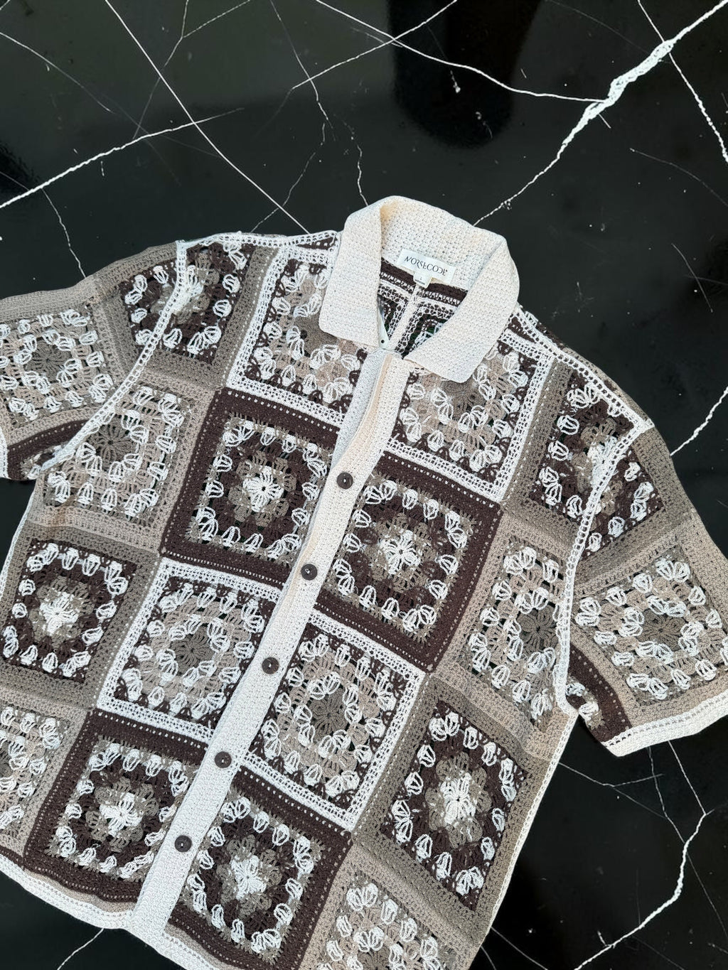Cool Pattern See Through Buttoned Flannel