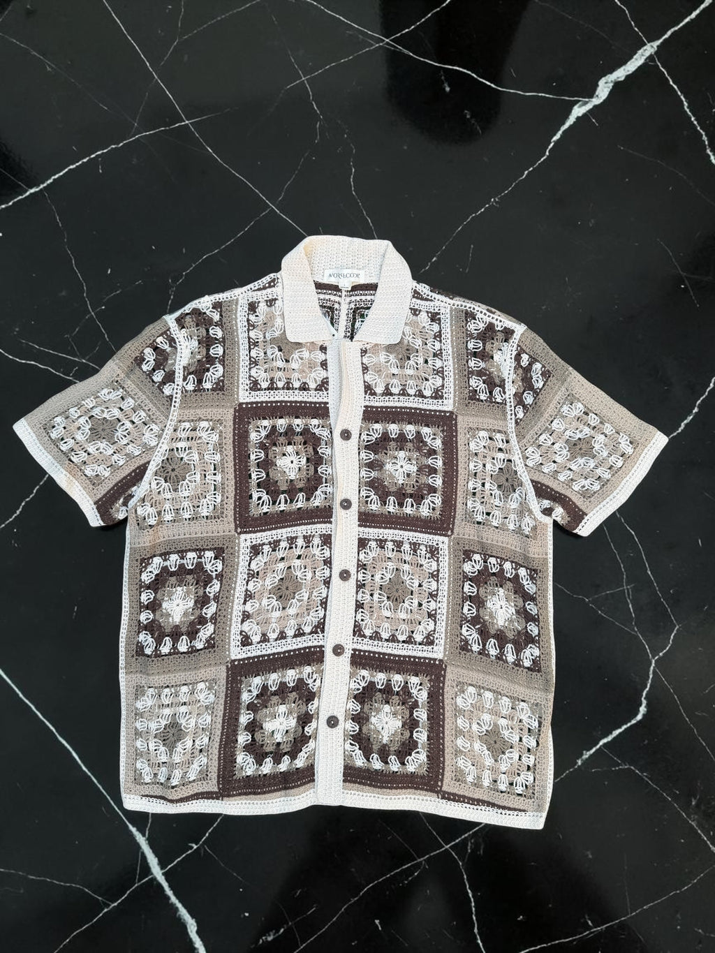 Cool Pattern See Through Buttoned Flannel