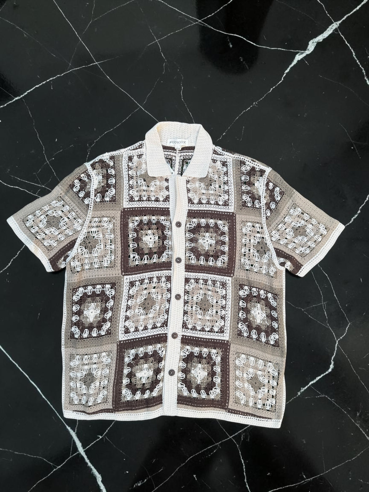Cool Pattern See Through Buttoned Flannel
