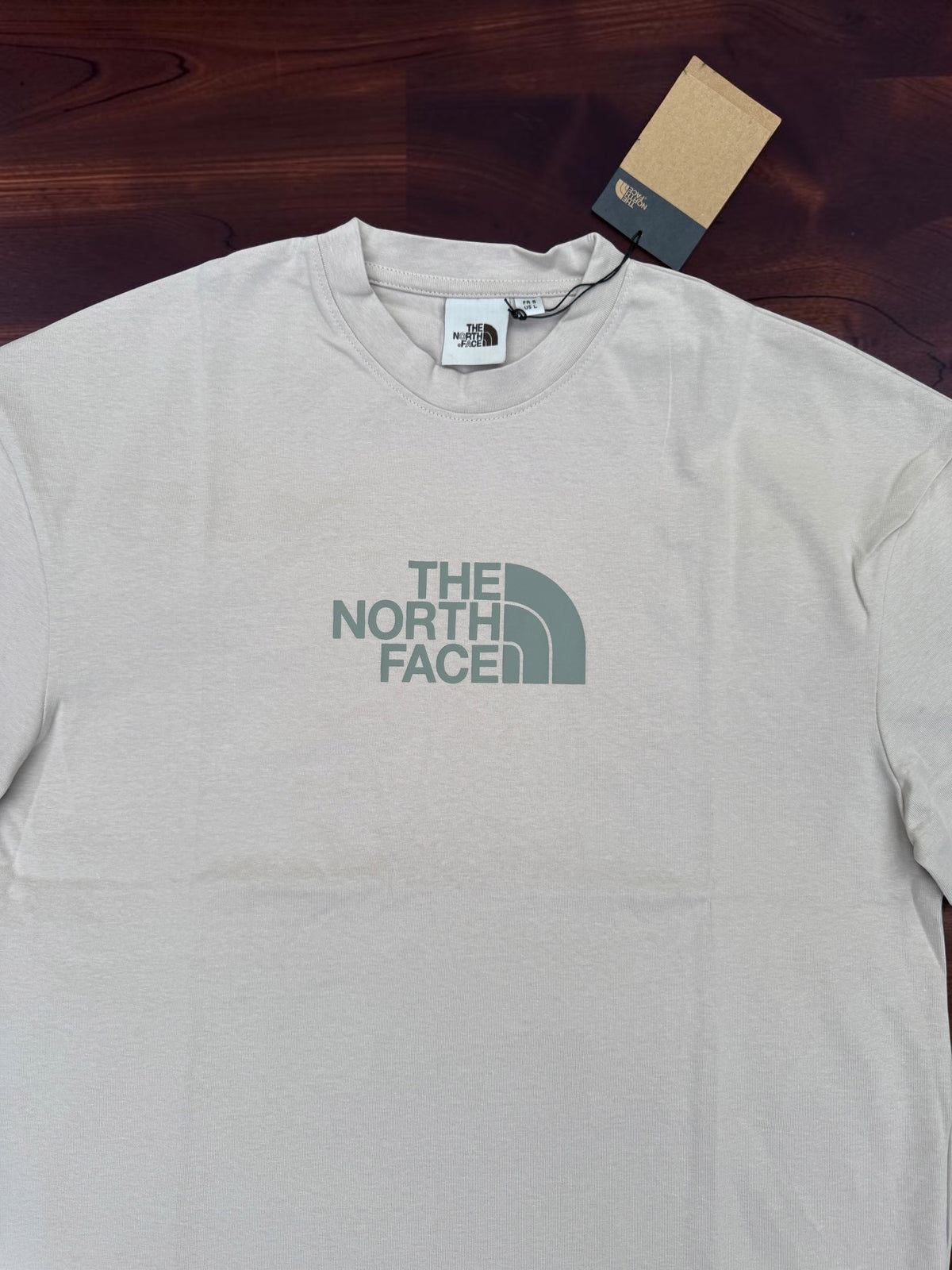 New And Exclusive Quality Made Beige And Light Cream T-shirt
