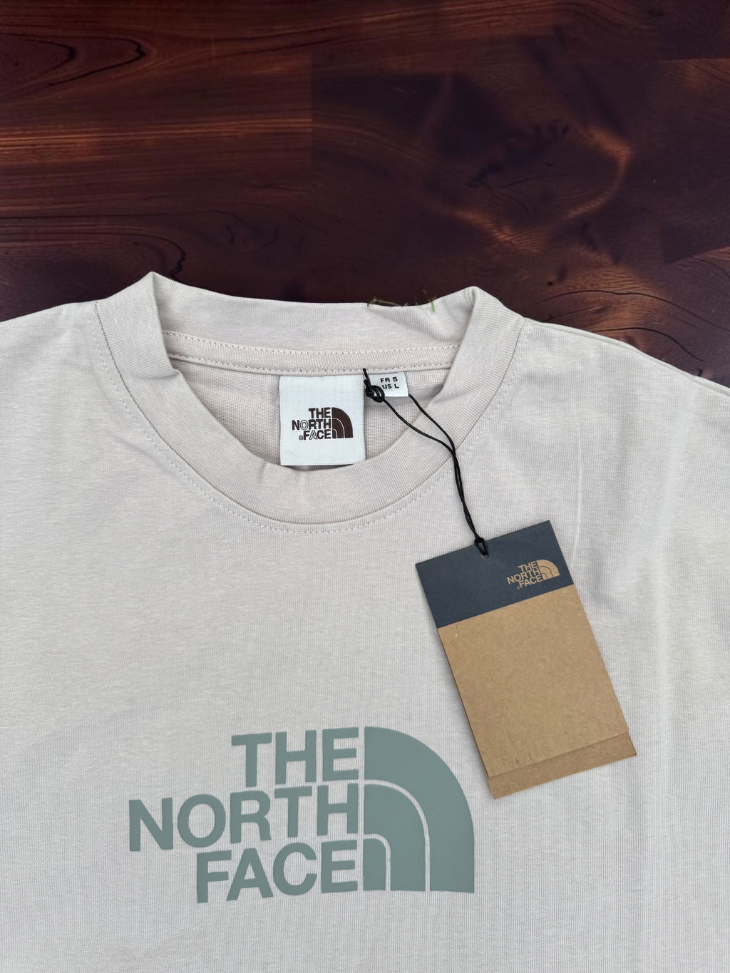 New And Exclusive Quality Made Beige And Light Cream T-shirt