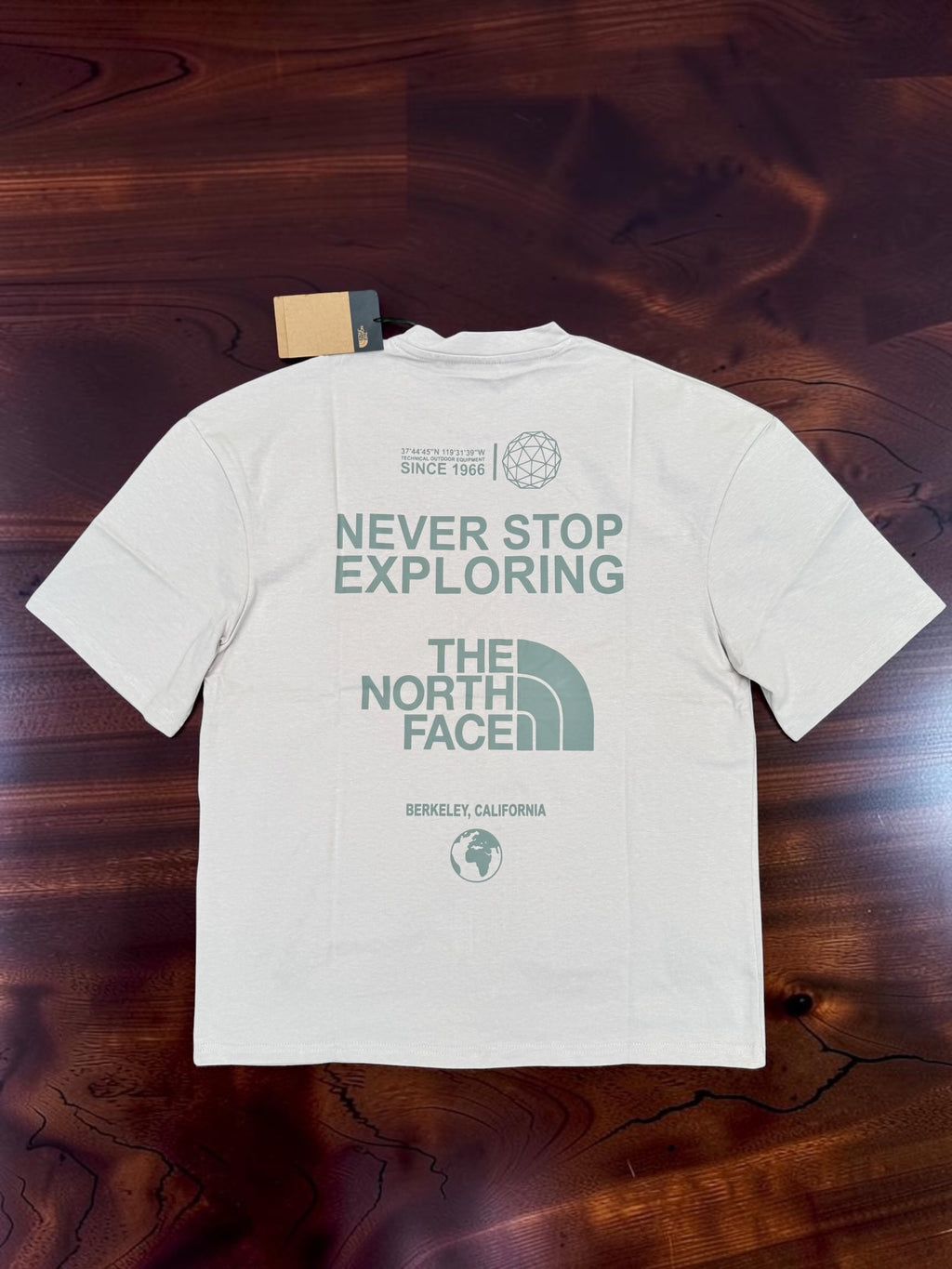 New And Exclusive Quality Made Beige And Light Cream T-shirt