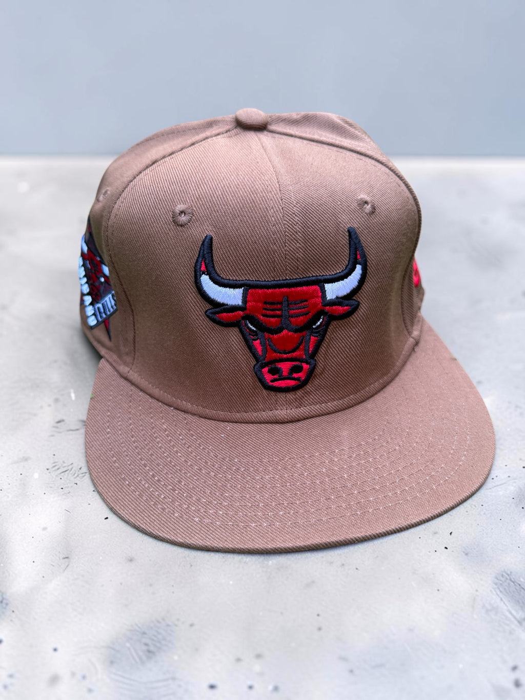 Bull Design Basketball Quality Made Brown Hat