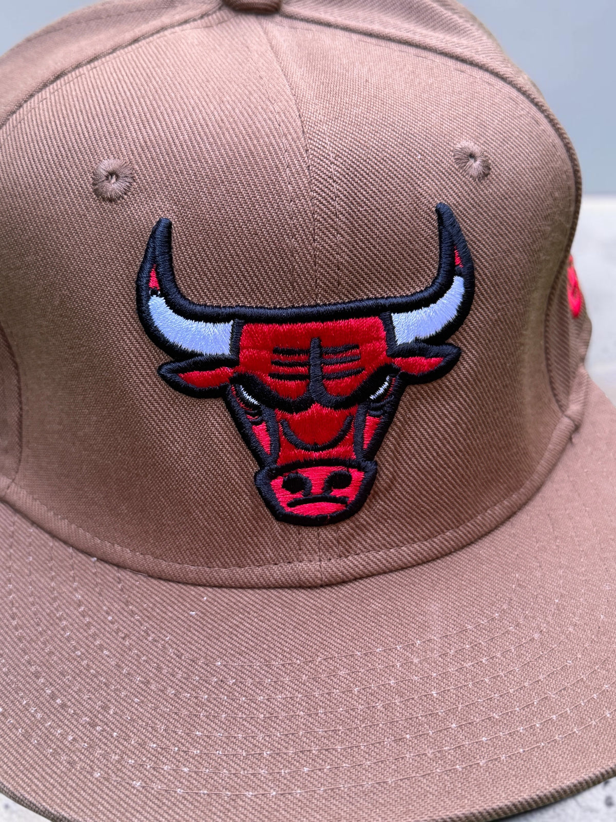 Bull Design Basketball Quality Made Brown Hat