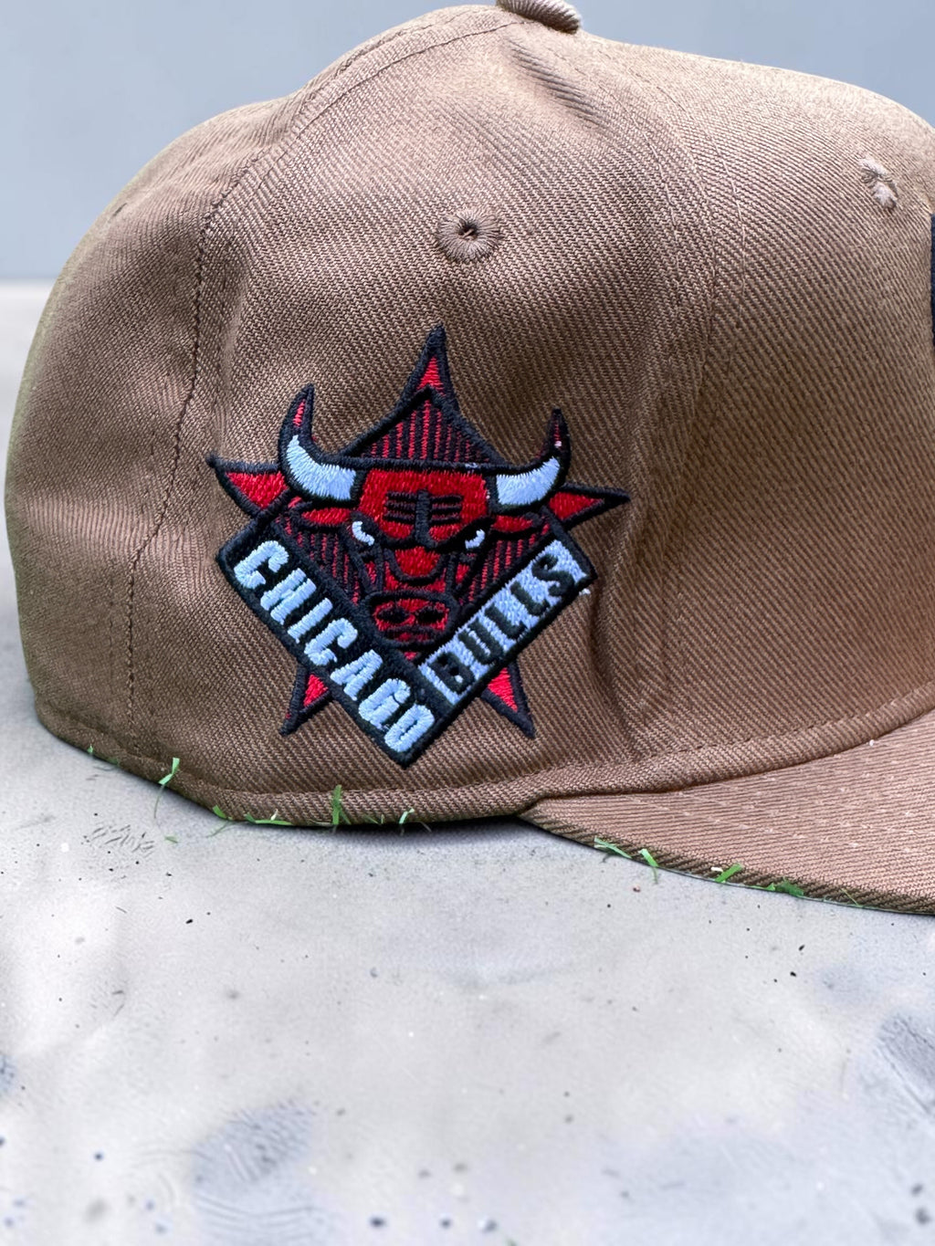 Bull Design Basketball Quality Made Brown Hat