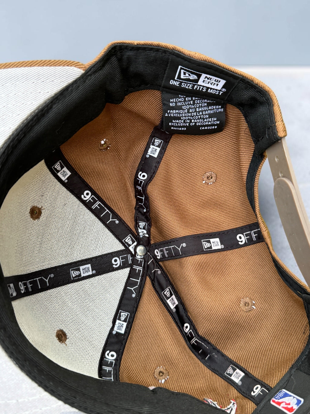 Bull Design Basketball Quality Made Brown Hat