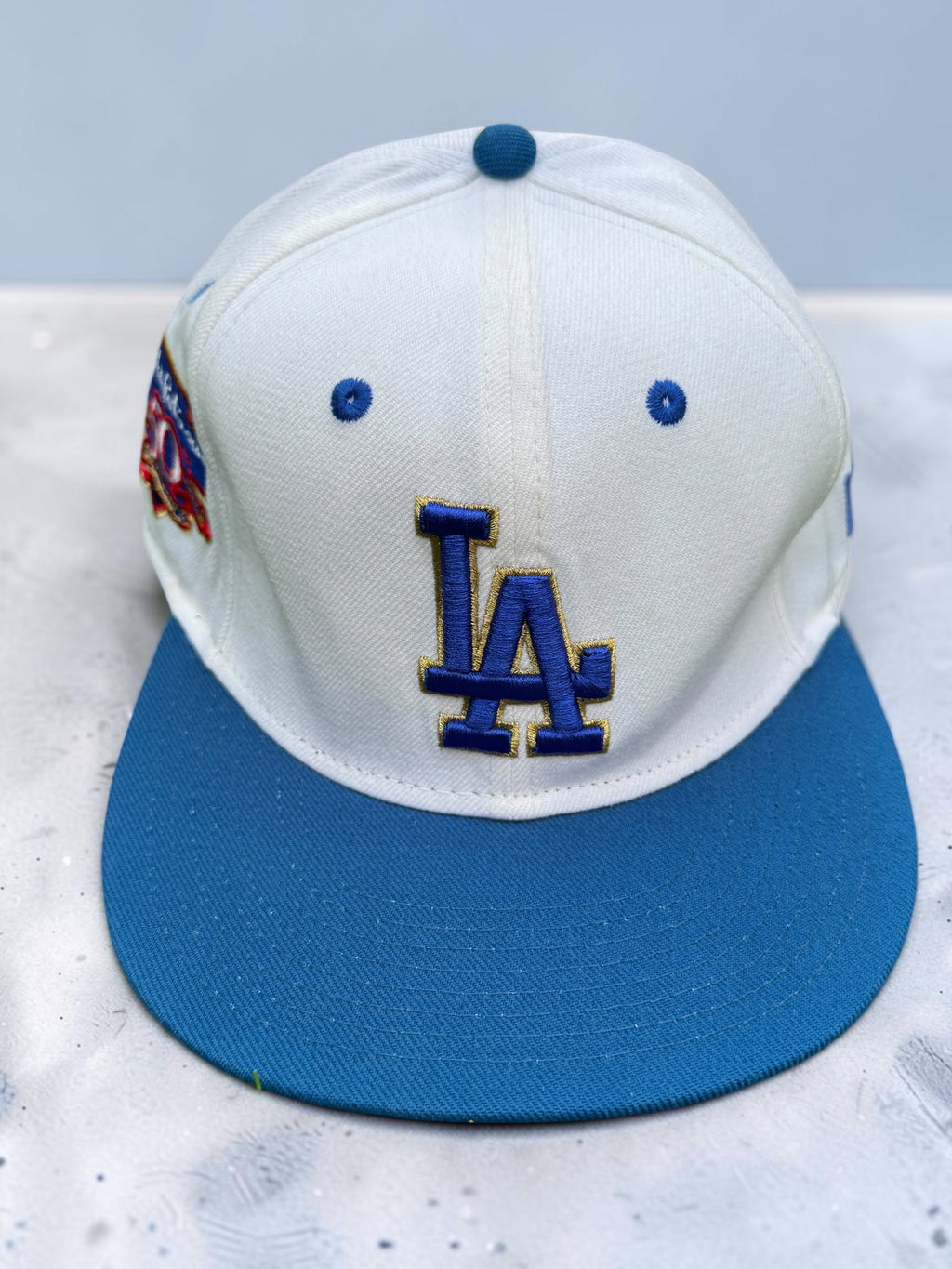 New LA White And Blue Stylish Snapback