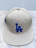 New Cool Beige White LA Snapback
