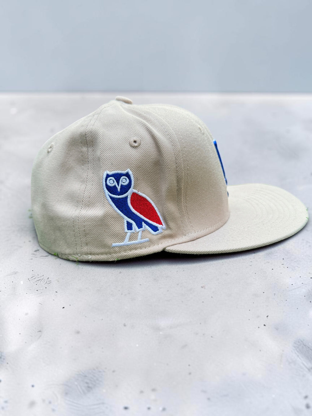 New Cool Beige White LA Snapback