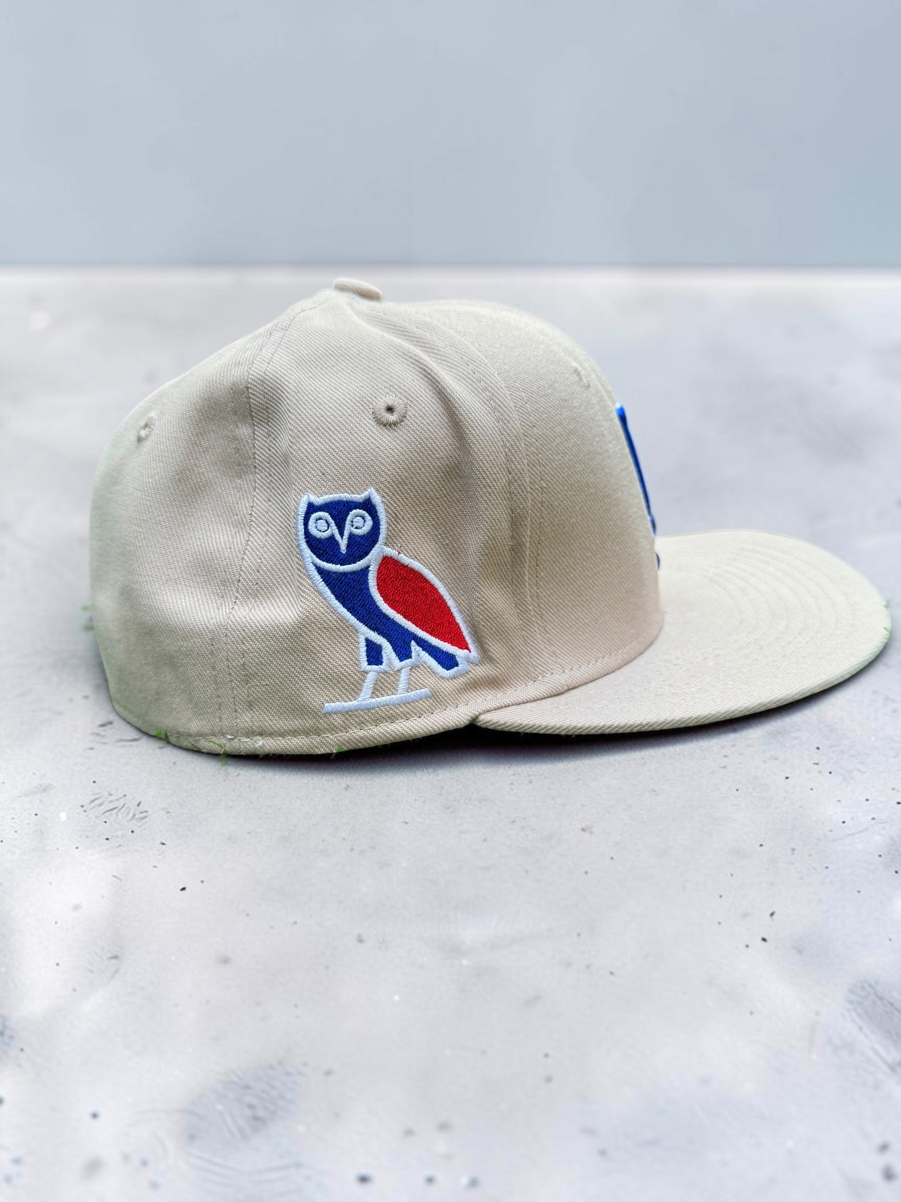 New Cool Beige White LA Snapback
