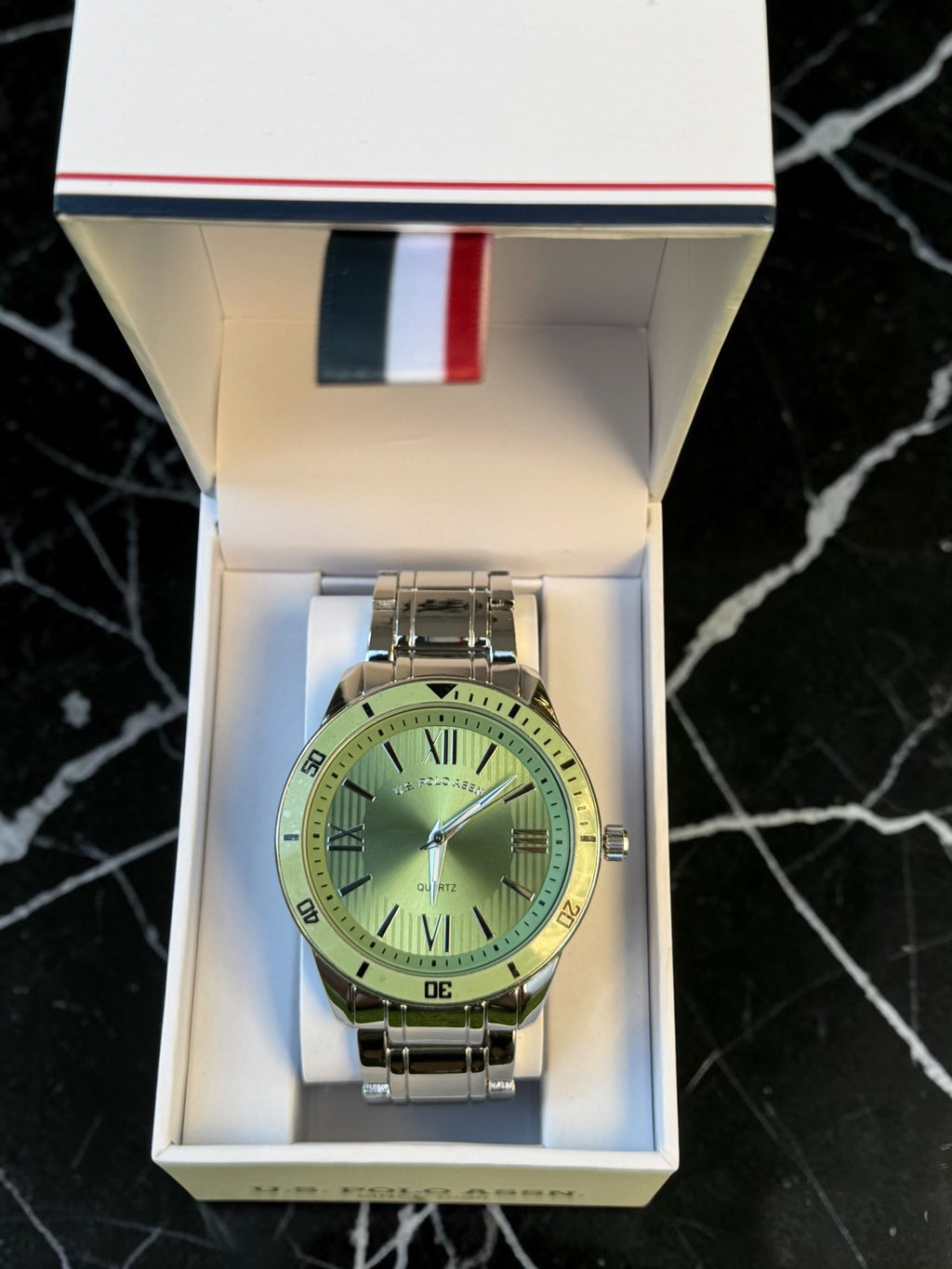US Polo Assn Lime Coloured Dial Fabulous Watch