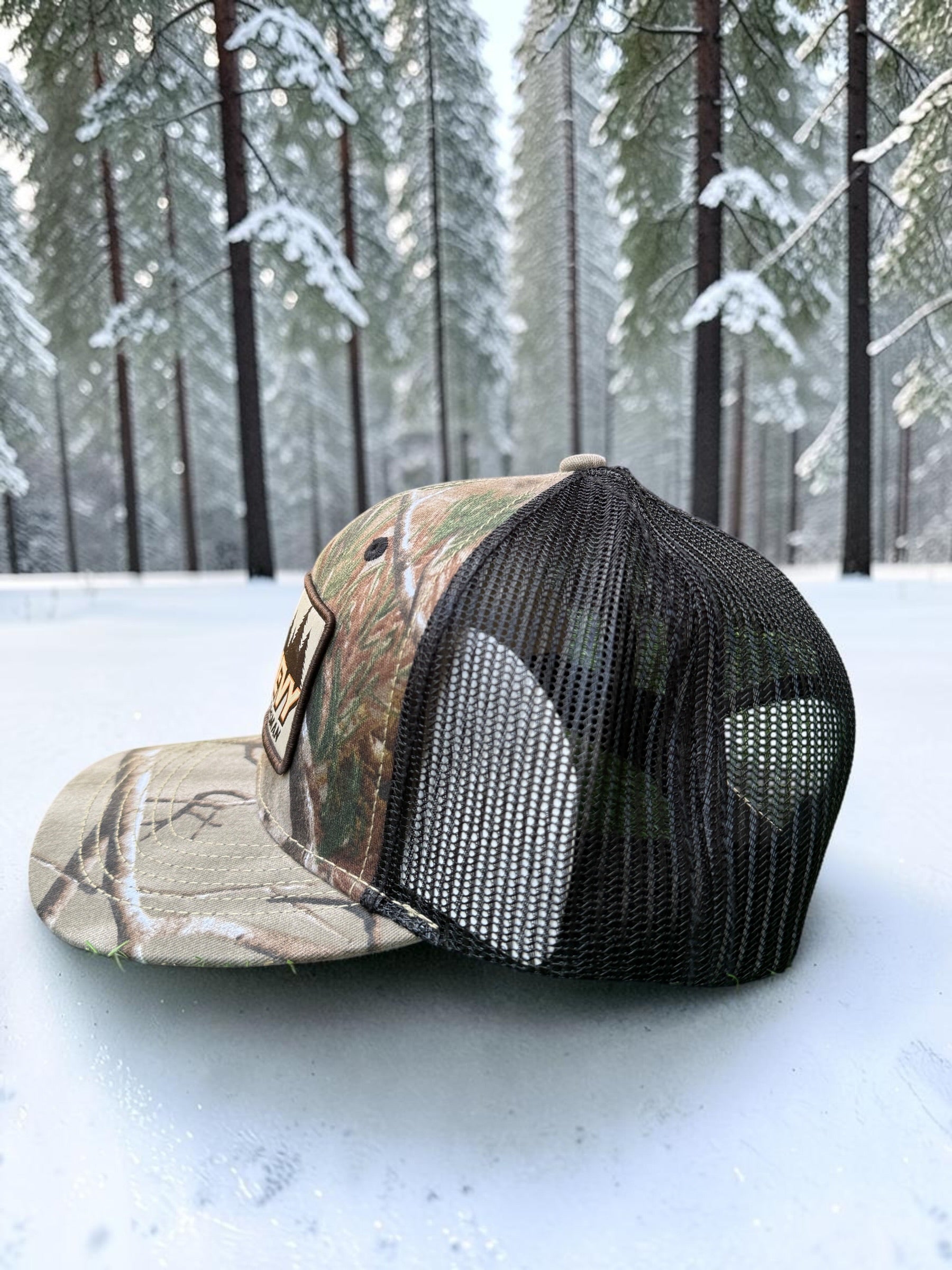 Chevy Outdoorsman Camo Trucker Hat
