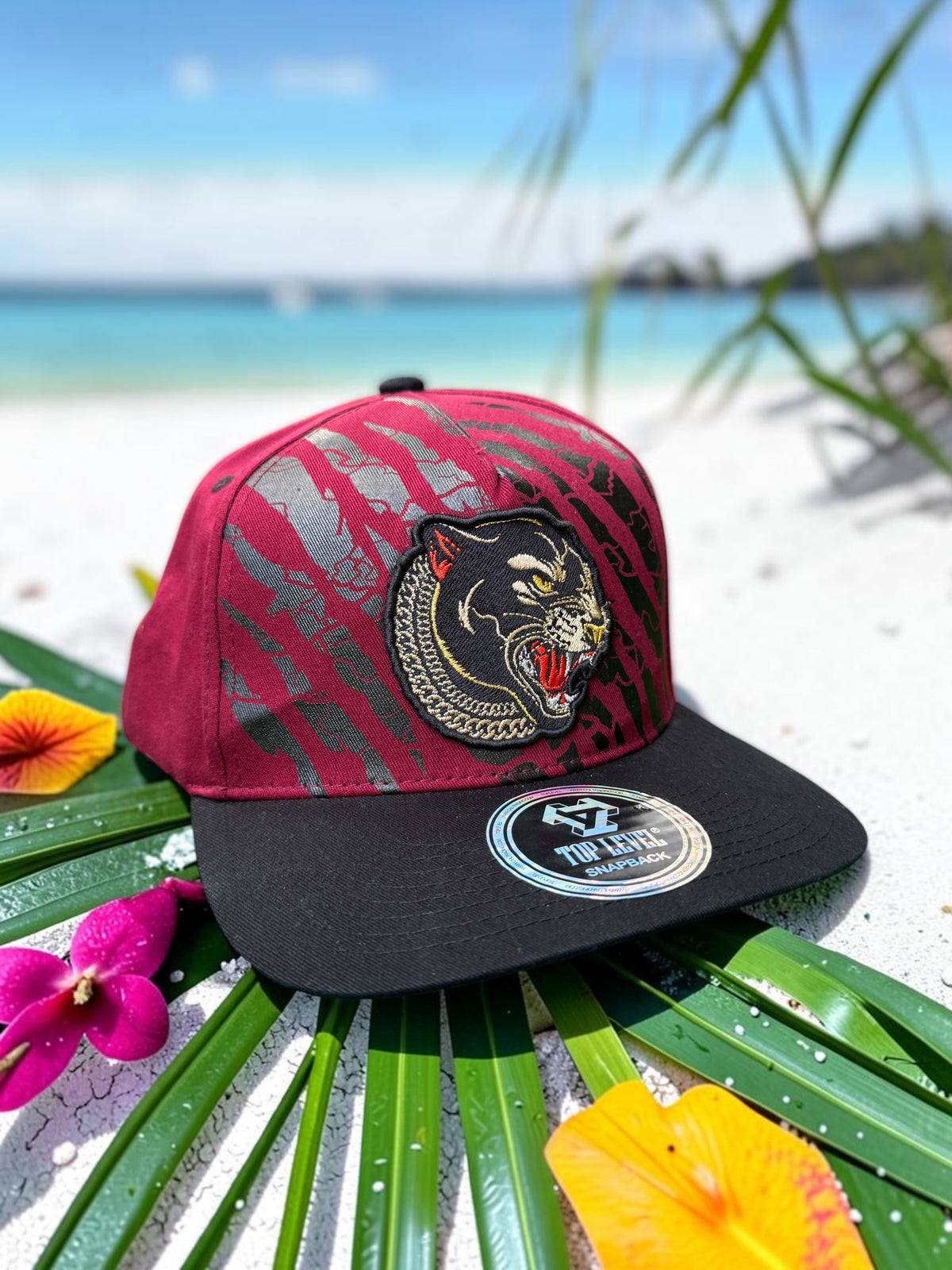 Maroon Black Panther Snapback