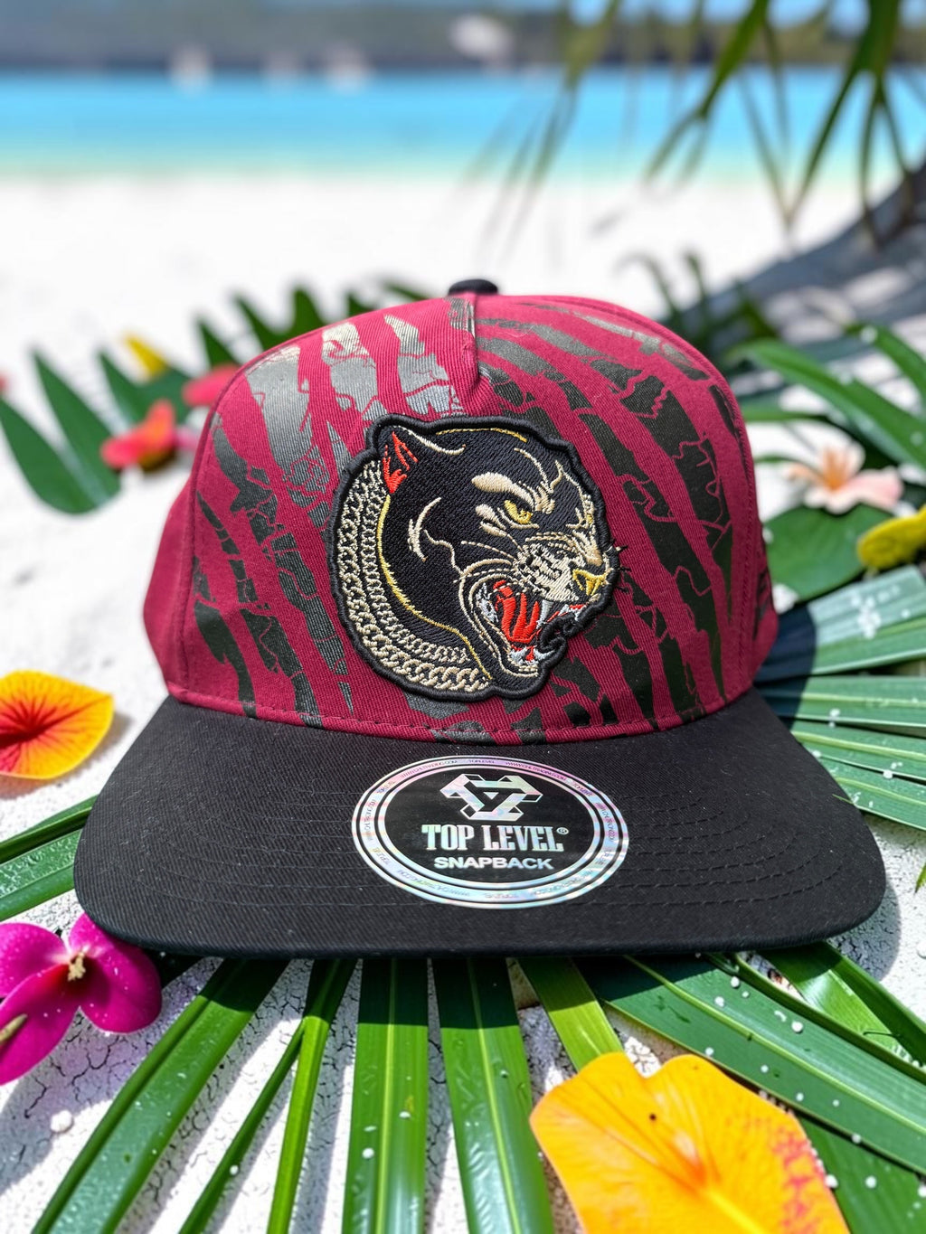 Maroon Black Panther Snapback