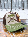 Hunting Season Deer Embroidered Trucker Cap