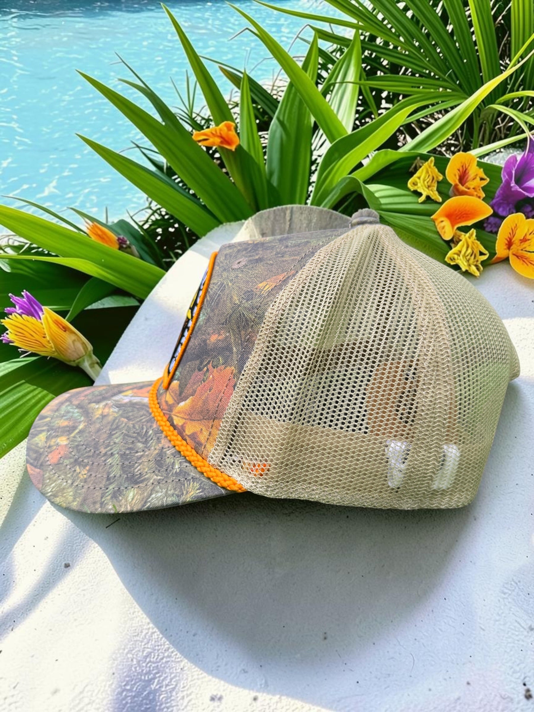 Smokey Bear Prevent Wildfires Camo Trucker Cap