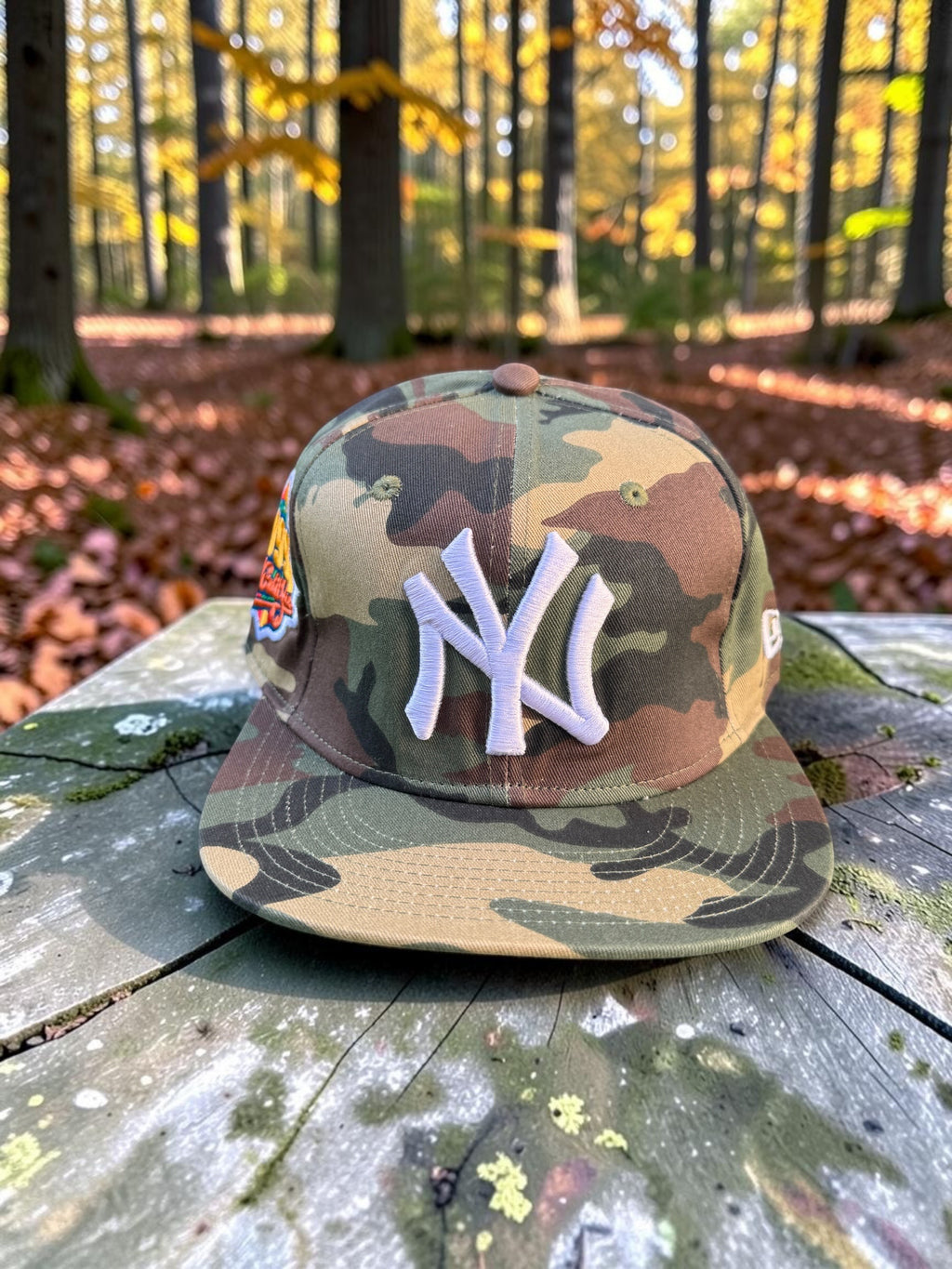 NewYork Yankee Camo Snapback
