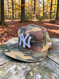 NewYork Yankee Camo Snapback