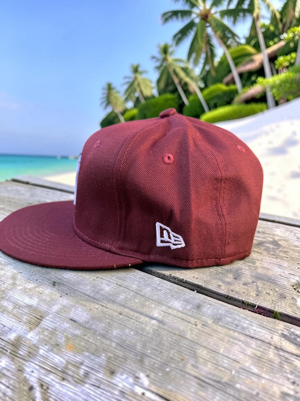 Plain Maroon NewYork Yankee Snapback