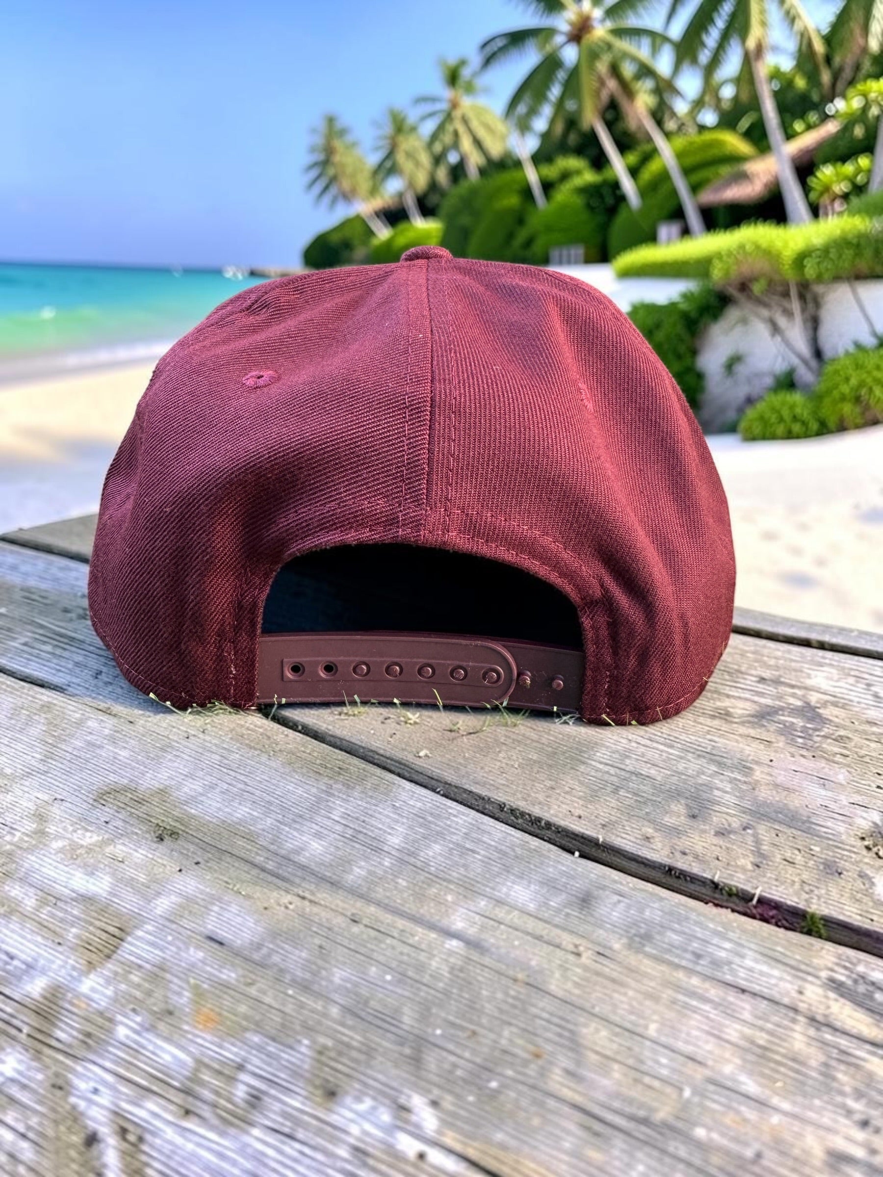 Plain Maroon NewYork Yankee Snapback