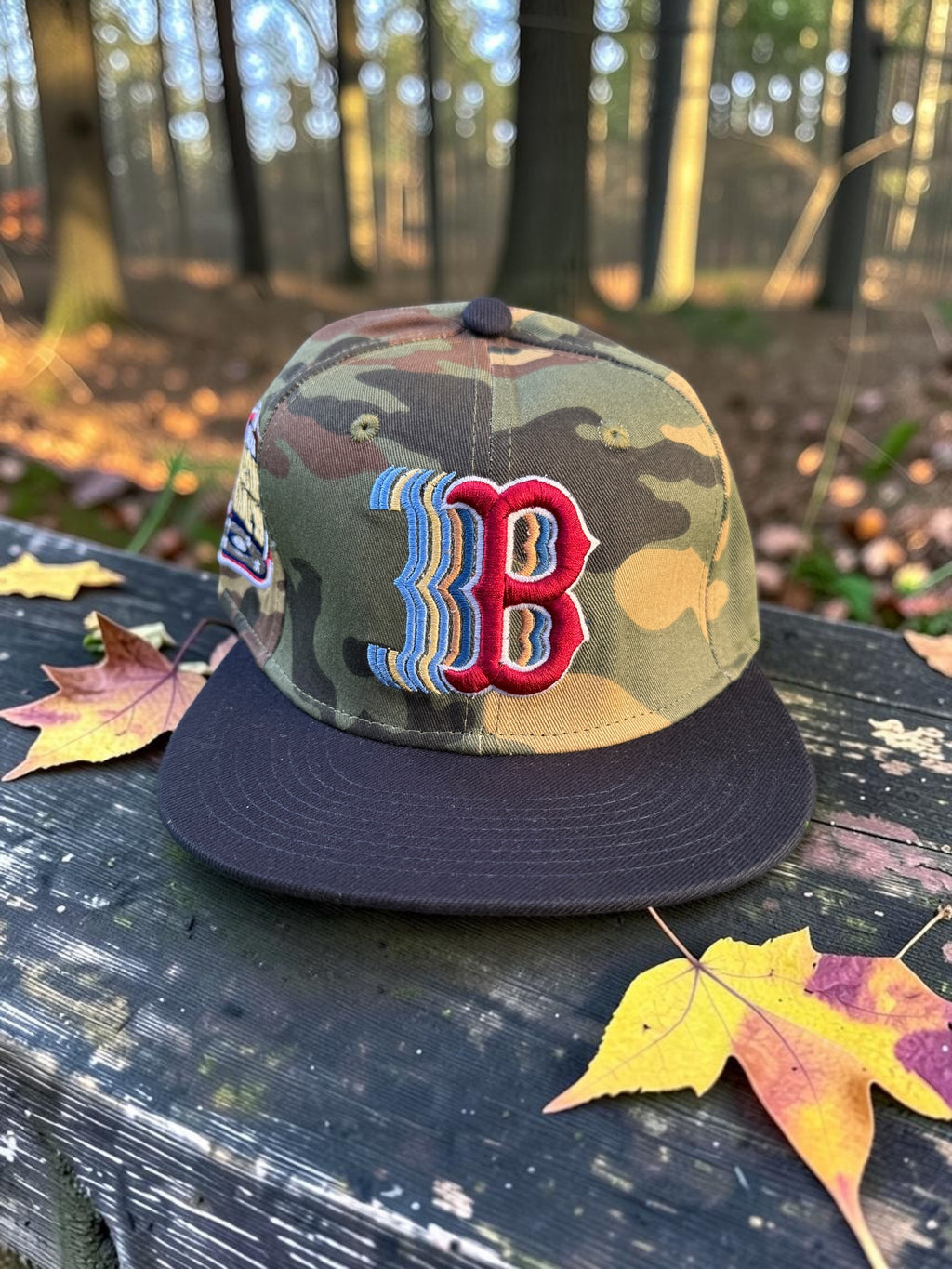 Camo Print Boston All Stars Game 99 Snapback