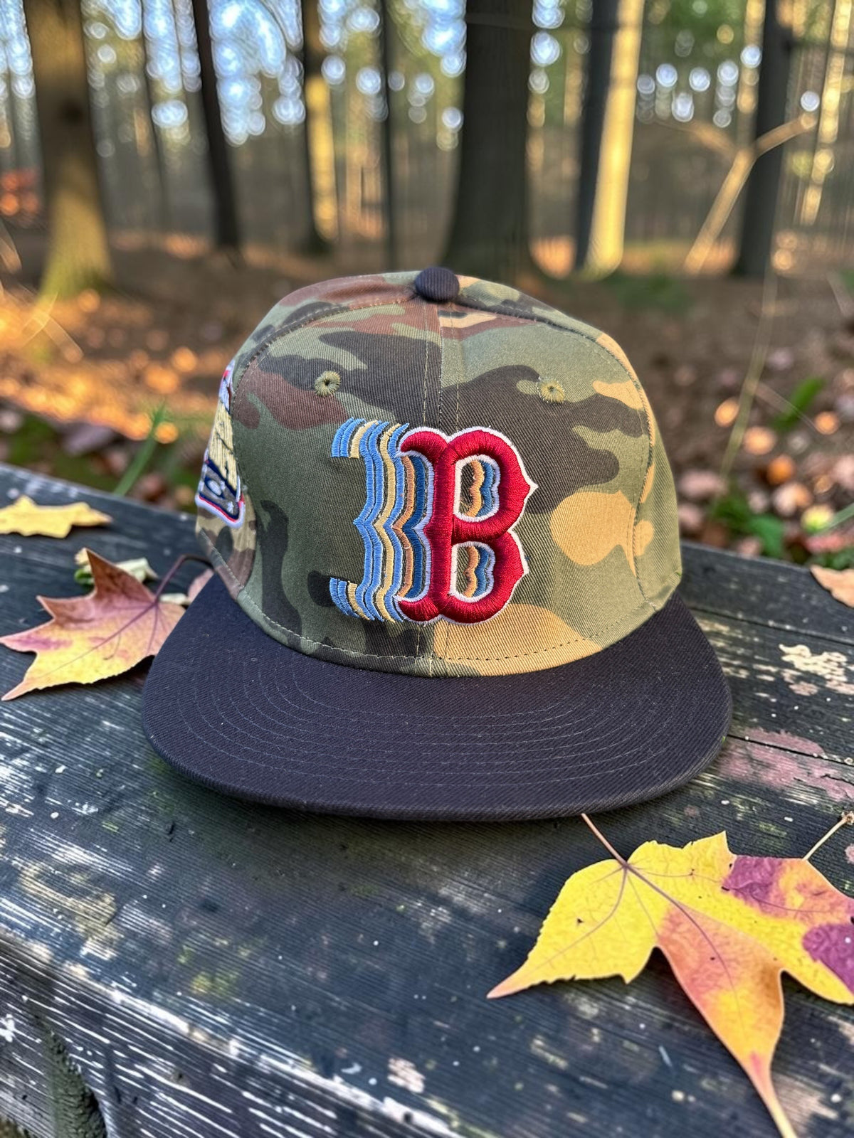 Camo Print Boston All Stars Game 99 Snapback
