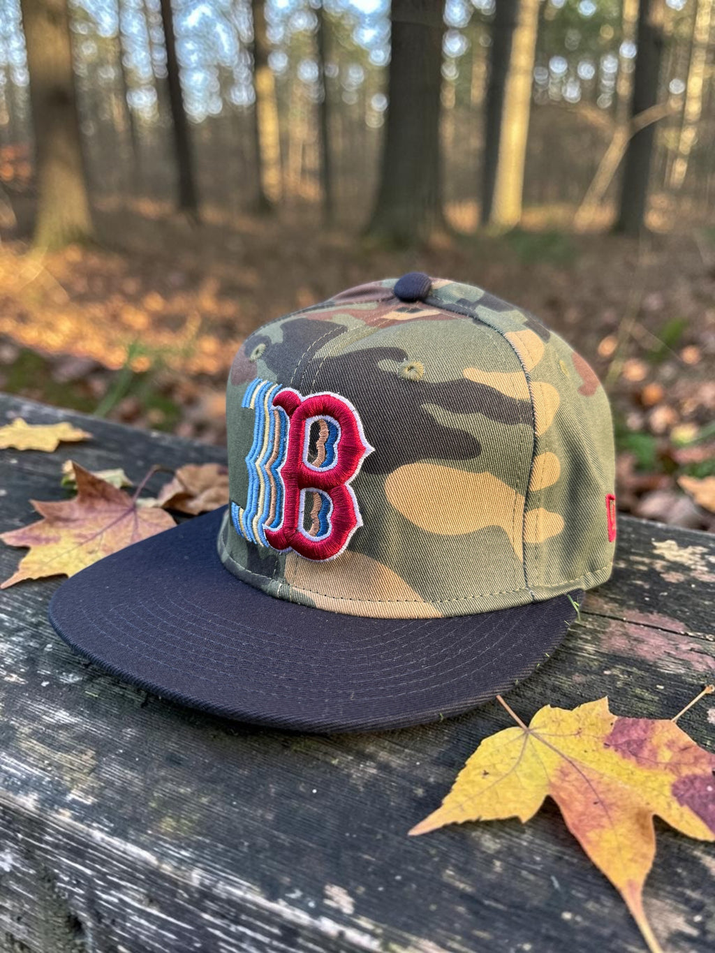 Camo Print Boston All Stars Game 99 Snapback