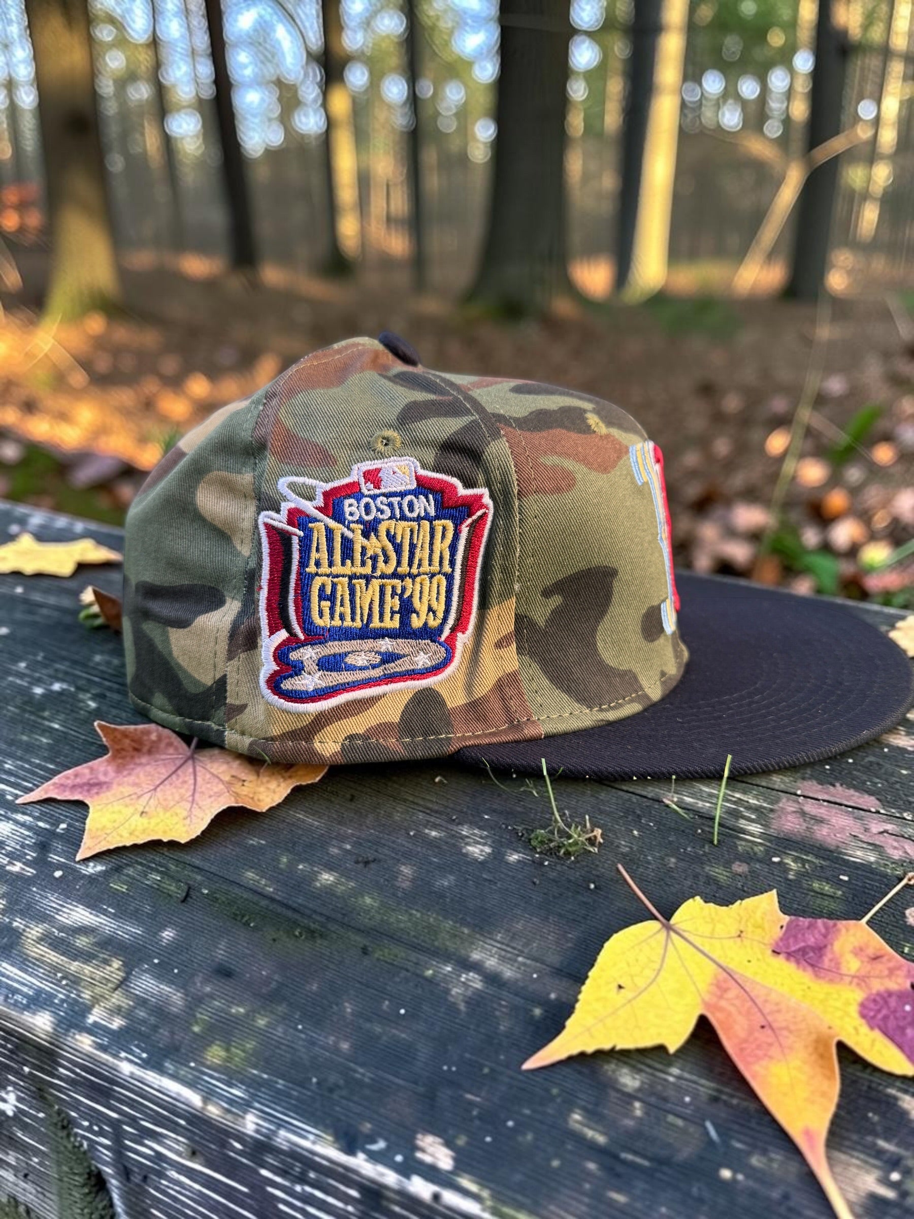 Camo Print Boston All Stars Game 99 Snapback