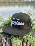 Plain Black NewYork Yankees BaseBall Snapback