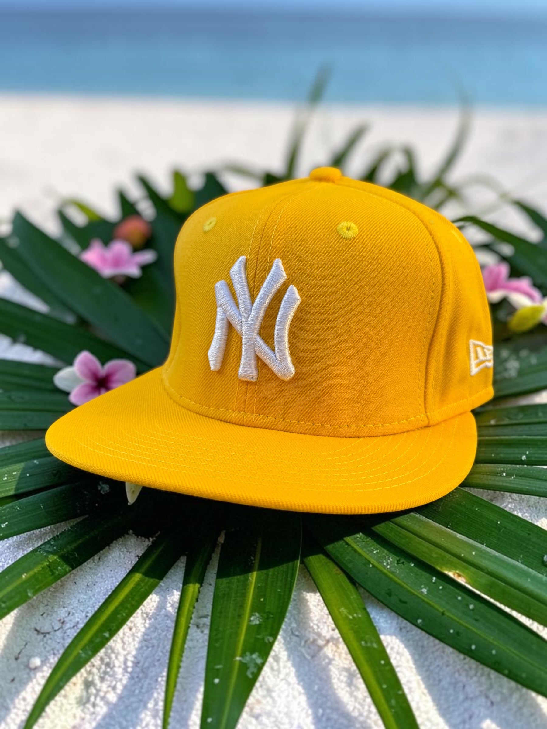 Yellow Plain New York BaseBall SnapBack