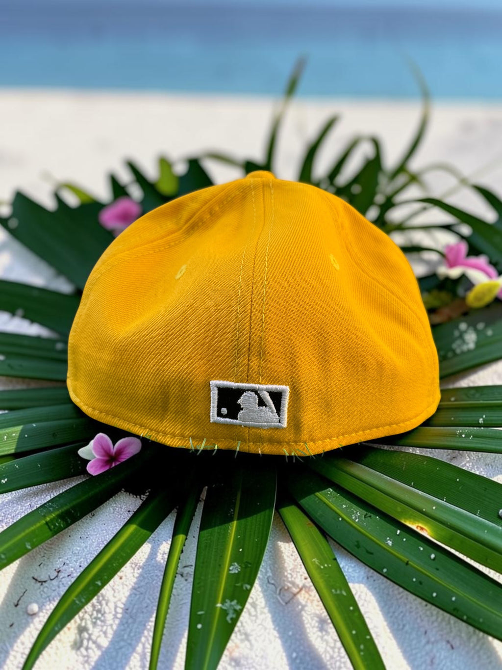 Yellow Plain New York BaseBall SnapBack