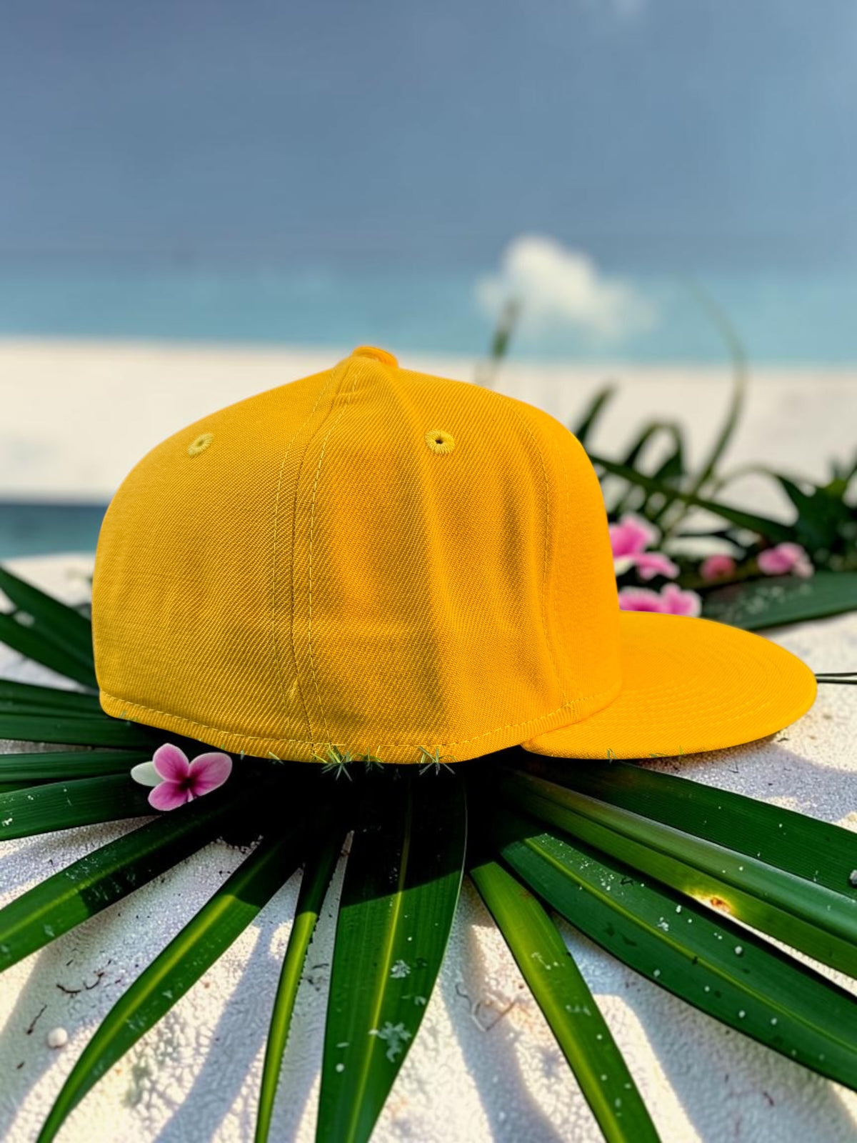 Yellow Plain New York BaseBall SnapBack
