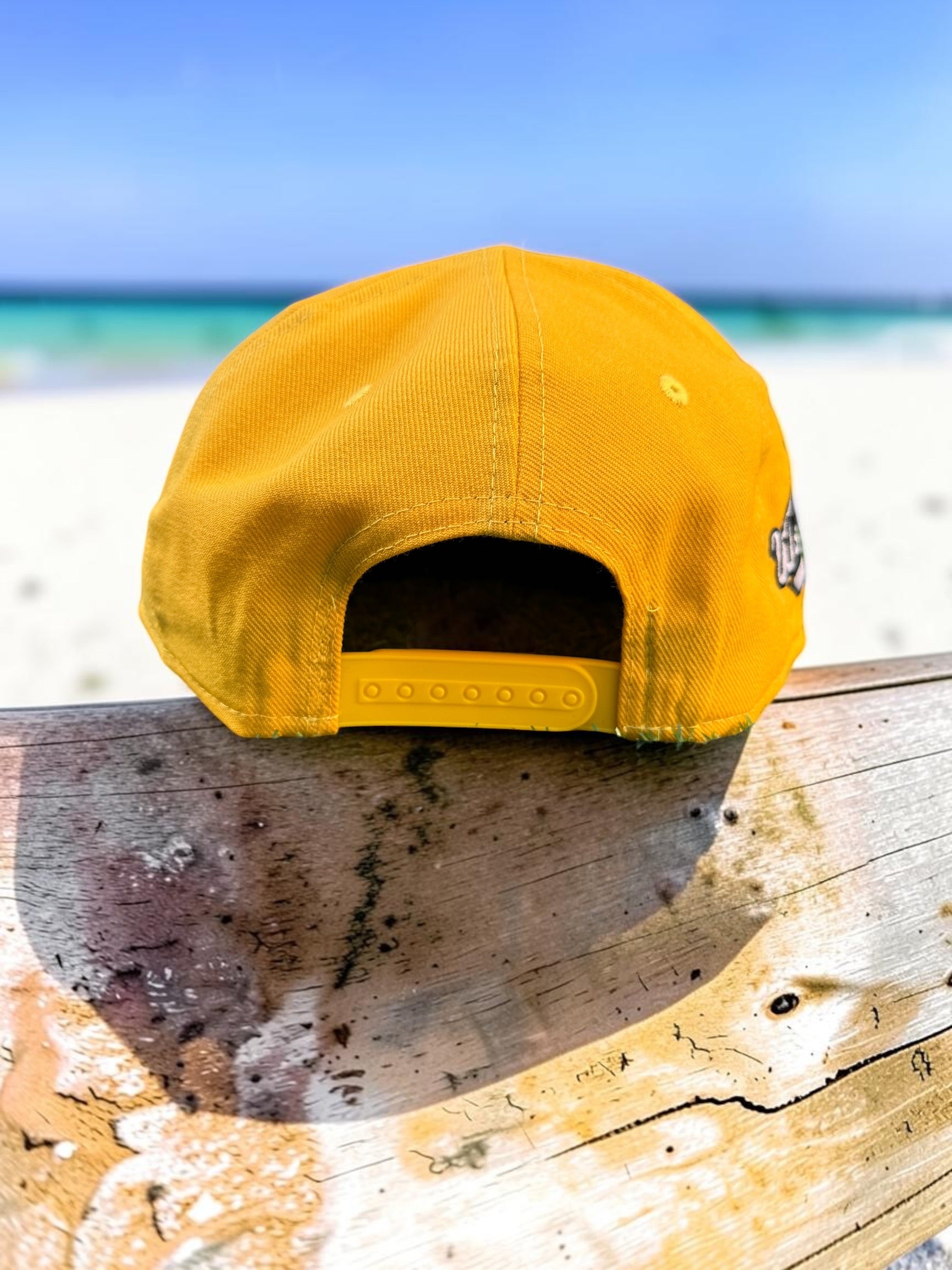 Yellow And Black Statue of Liberty BaseBall Snapback