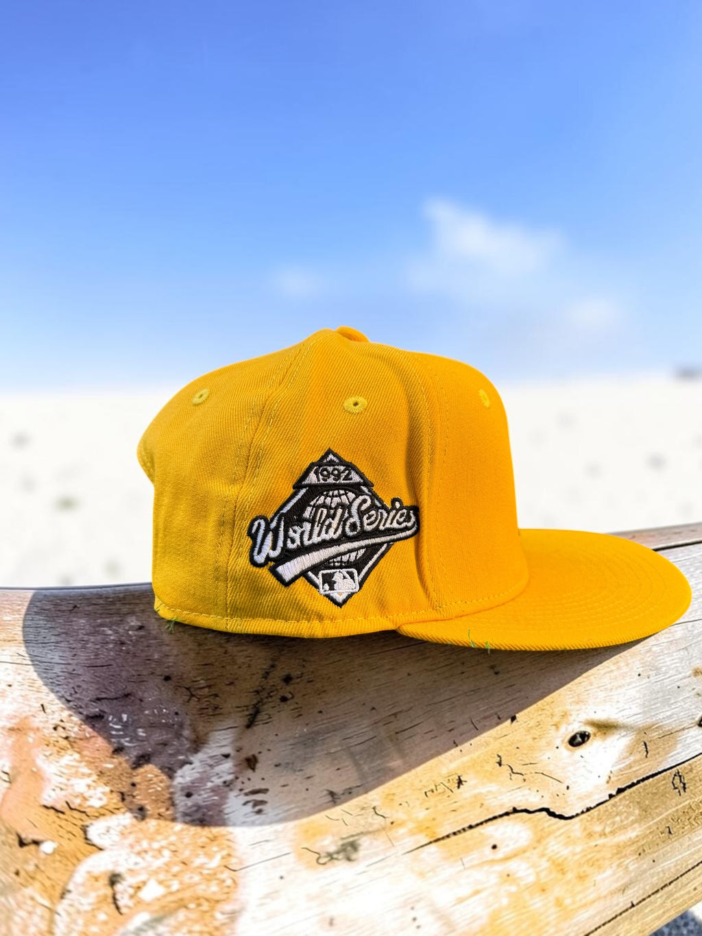 Yellow And Black Statue of Liberty BaseBall Snapback