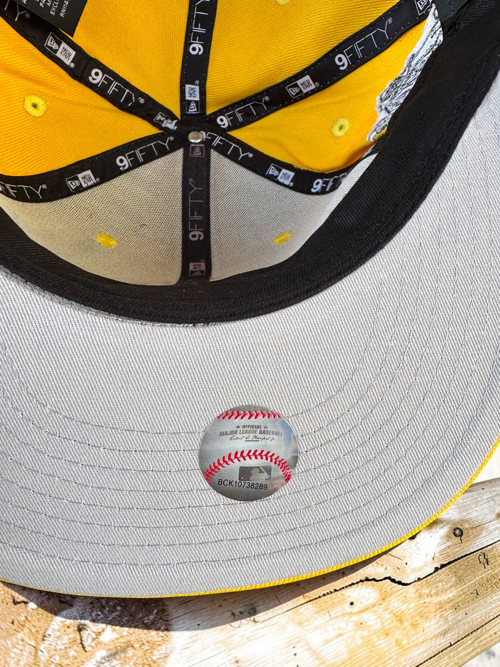 Yellow And Black Statue of Liberty BaseBall Snapback