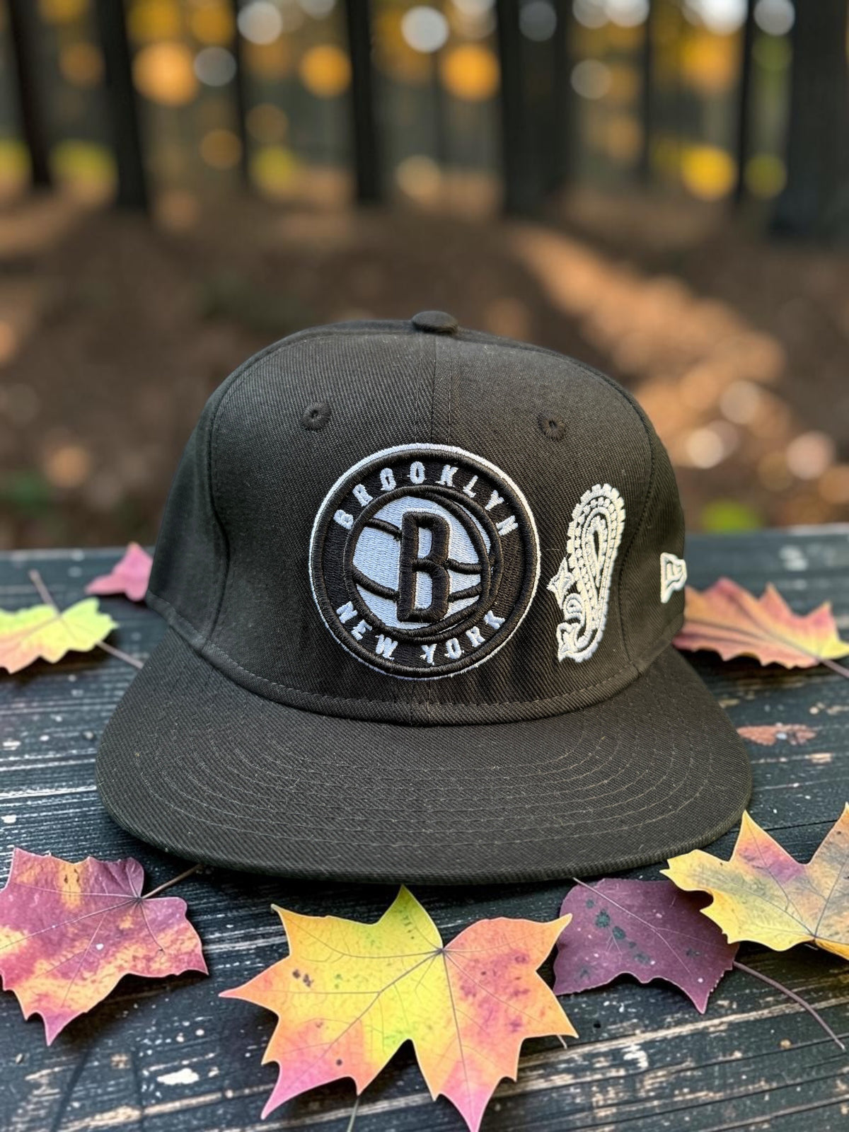 Plain Black Brooklyn New York Snapback
