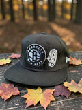 Plain Black Brooklyn New York Snapback