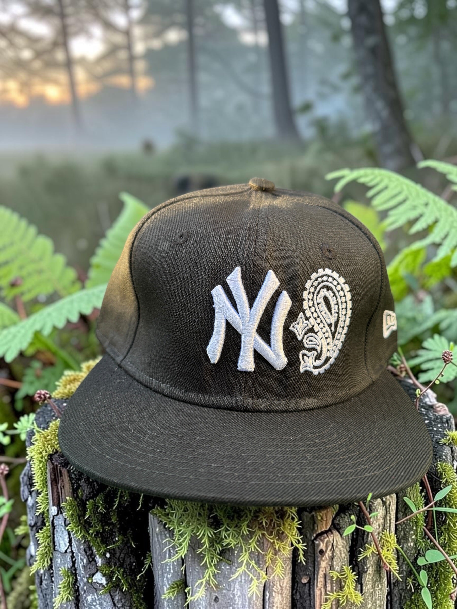 Plain Black Cool New York Design Snapback