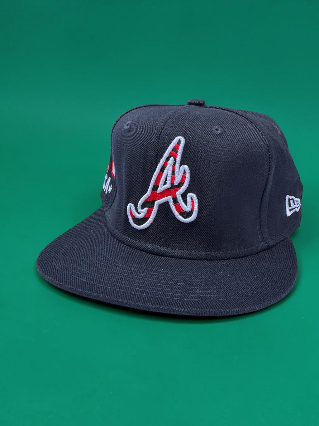 Black Atalanta USA Baseball Snapback