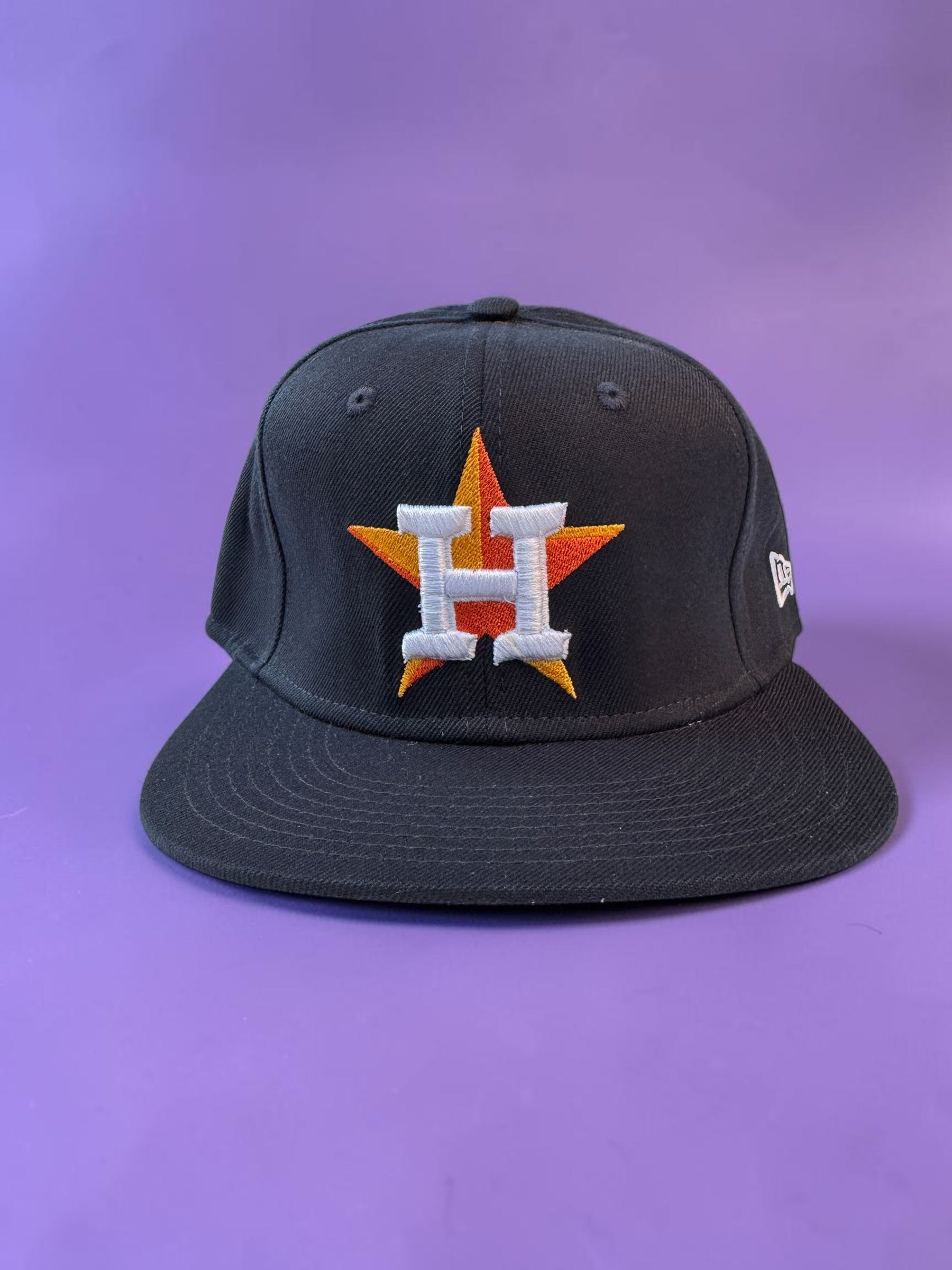 Black Houston Baseball Snapback