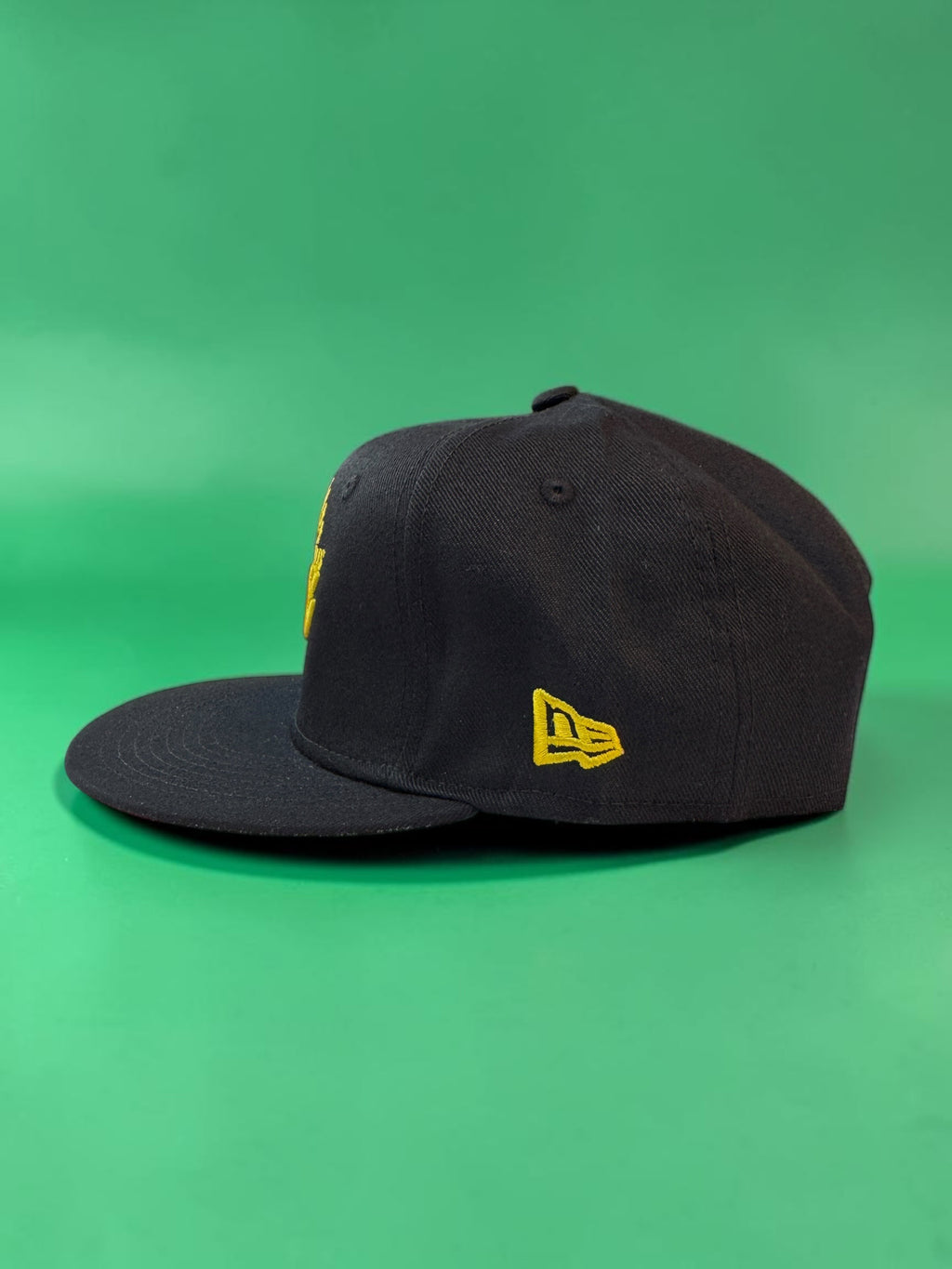 Black and Yellow Los Angeles Lakers Snapback